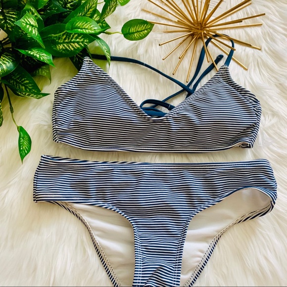 Xhilaration Other - Striped Xhilaration Bikini